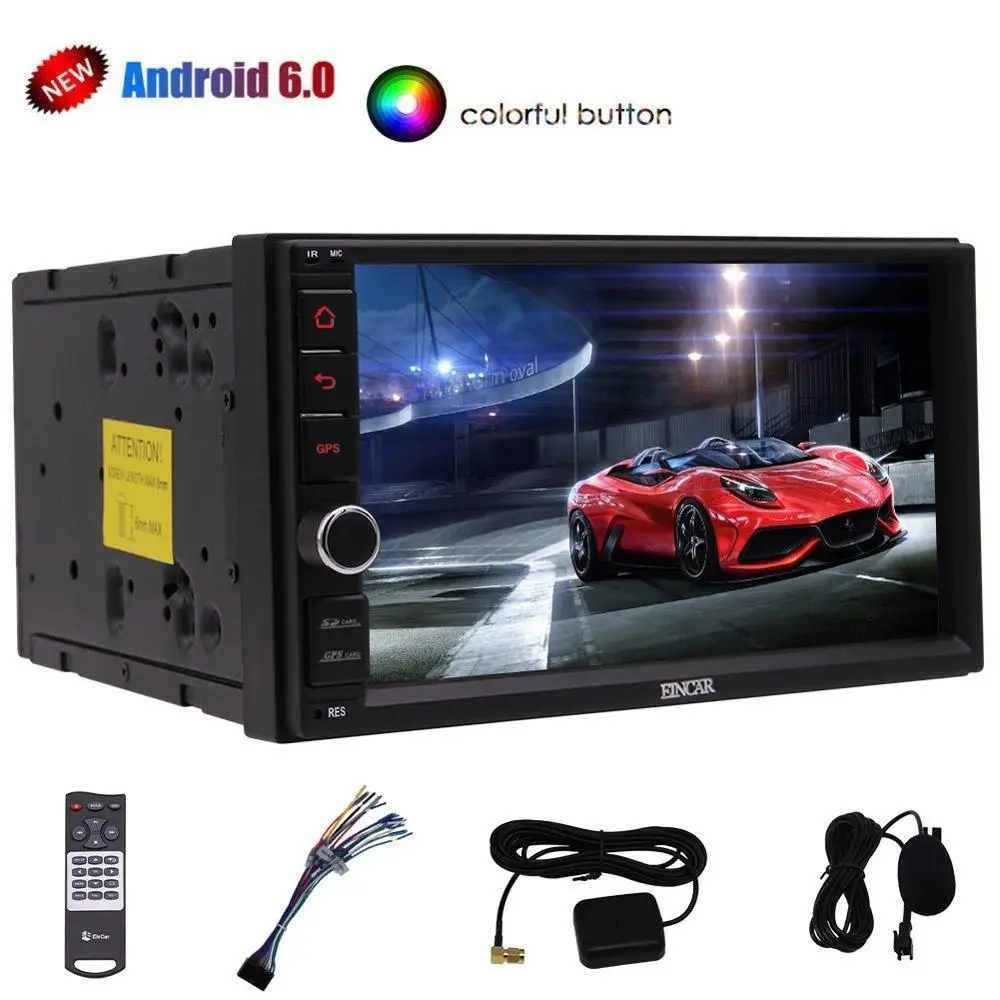 Eincar 7 inch Screen Car stereo Android 6.0 Mashmallow GPS Navigation