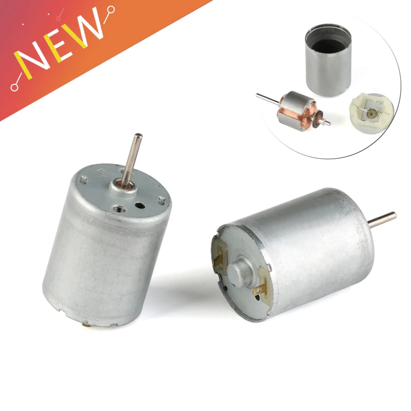 

370 Motor DC 6V Micro motor 9300rmp DIY Toy Accessories Powerful Torque Low Noise Electric Motor