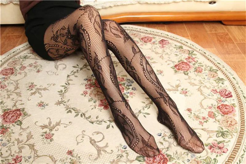 Пикантные женские кружевные колготки до бедра новая мода|fashion pantyhose|stockings pantyhosethigh