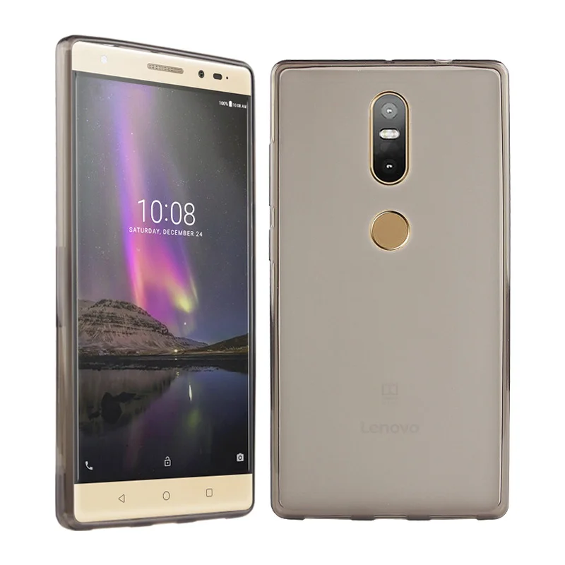 

Mobile Case For Lenovo Phab2 Plus Protective cover TPU Phone shell For phab2 PB2-670N 6.4 inch PC Protector Leather Cases
