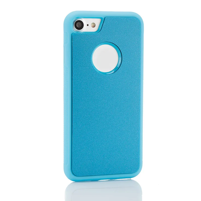 

for iphone 7 8 anti gravity case matte nano suction sticky selfie slim plain fitted cases