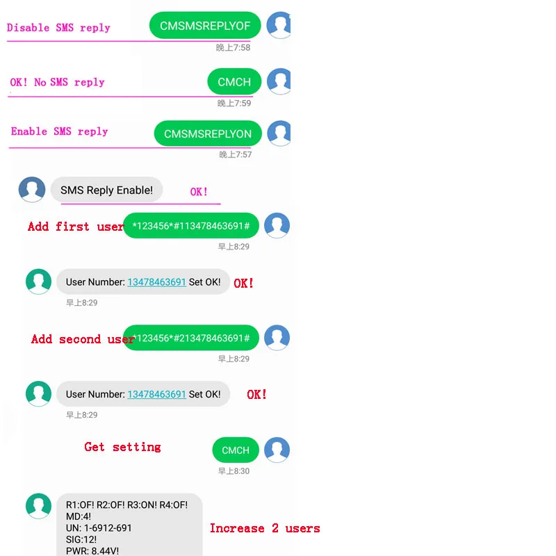 4 Канальный Релейный модуль SMS вызова Управление GSM удаленный переключатель ворот