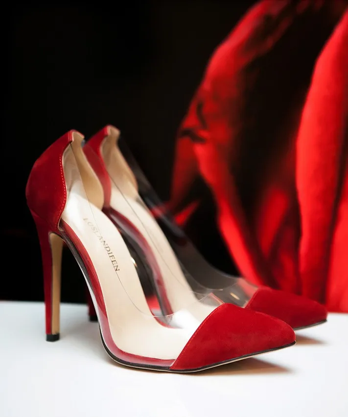 Womens Leather Velvet High Heels Corset Pointed Toe Party Pumps Womens Leather Velvet High Heels Corset Pointed Toe Party Pumps Las Wedding Shoes Us Size 4 11