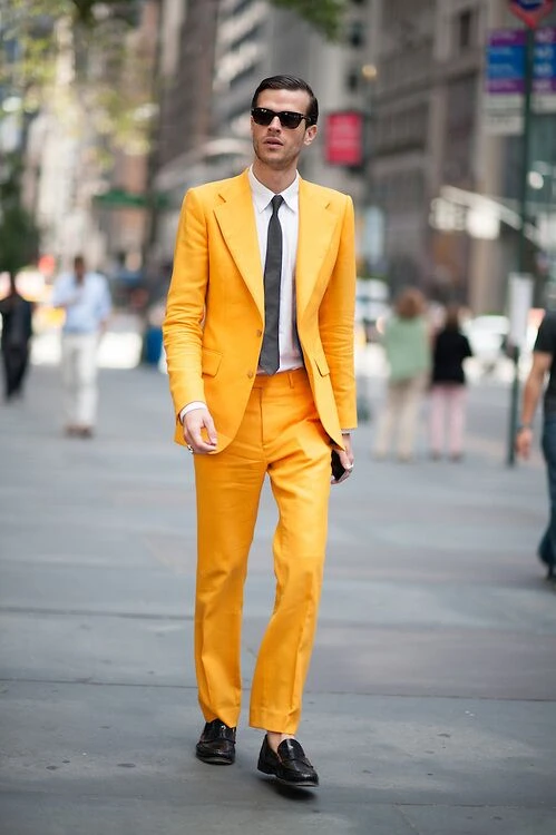 Yellow colour blazer clearance