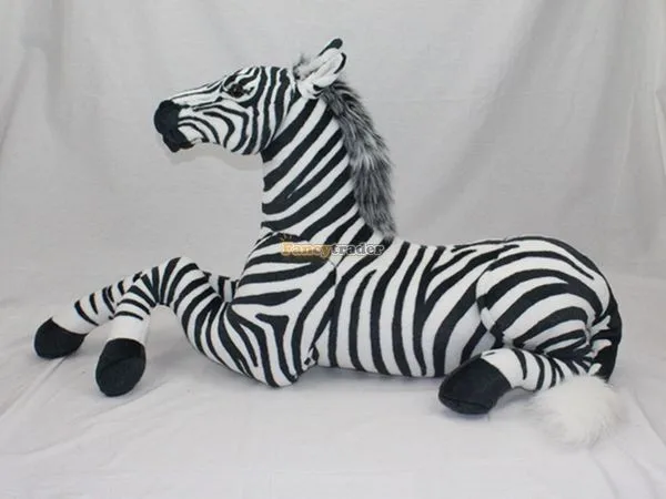 Fancytrader 43'' 110cm Jumbo Lovely Stuffed Soft Plush Cute Simulated Zebra, Free Shipping FT50617 (7)