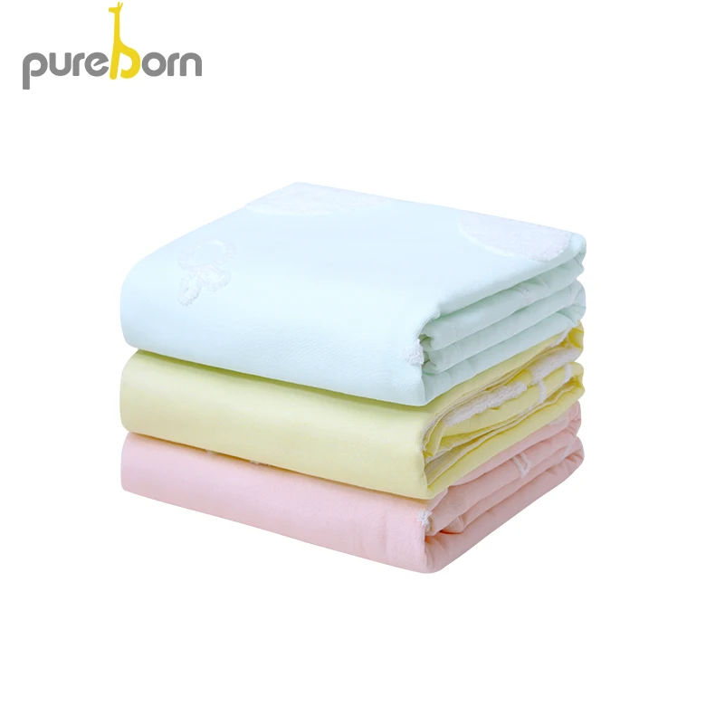 Детское полотенце для купания Pureborn пляжное сушки кроликов детское новорожденных
