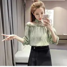 Шифоновый свободный хлопковый и льняной шарф с открытыми плечами рубашка с роговыми рукавами Джокер пальто