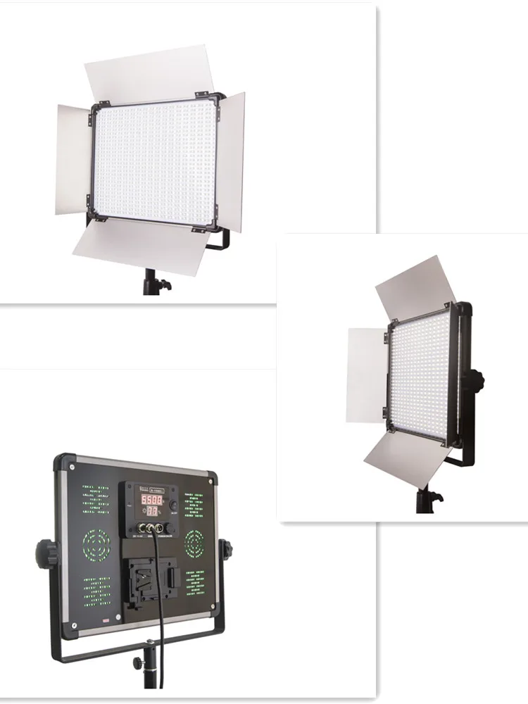 Ультра-тонкий панельный Yidoblo D-528II светодиодный светильник для камеры, светодиодный двухцветный светильник ing 40 Вт 3500 люмен для студийной фотосъемки