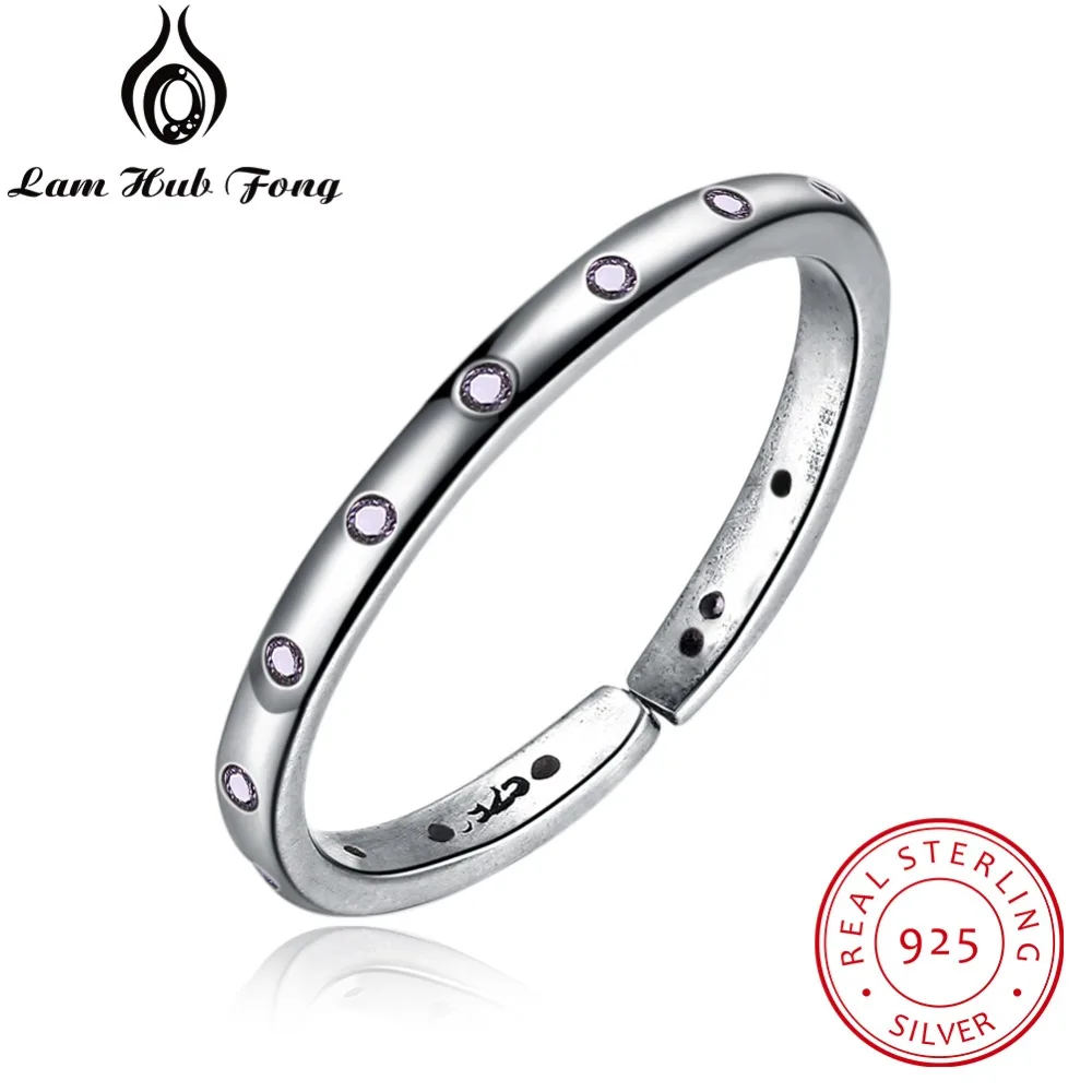 100% 925 Sterling Silver Rings for Women Classic Style Anniversary Gifts High Quality Silver(Lam Hub Fong) | Украшения и