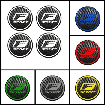 

4pcs for LEXUS UX CT IS ES GS LS RX LX RC LC Badge Logo Carbon Center Caps Alloy Wheel Hub Stickers Central control sticker