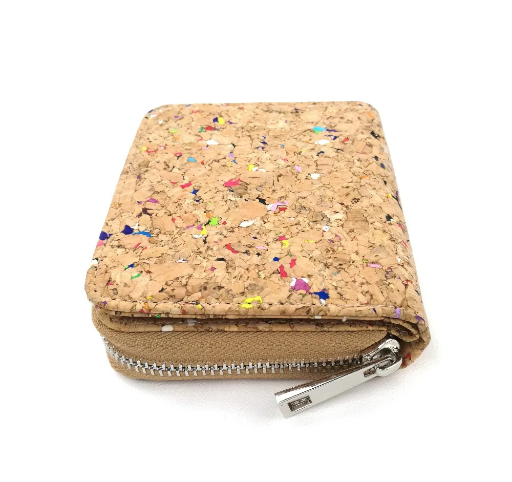 short cork purse
