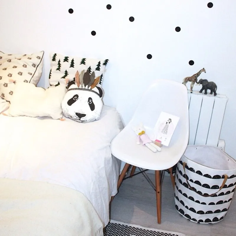 Новая модная детская подушка игрушки Детская комната диван декоративная подушка-панда детский лучший подарок