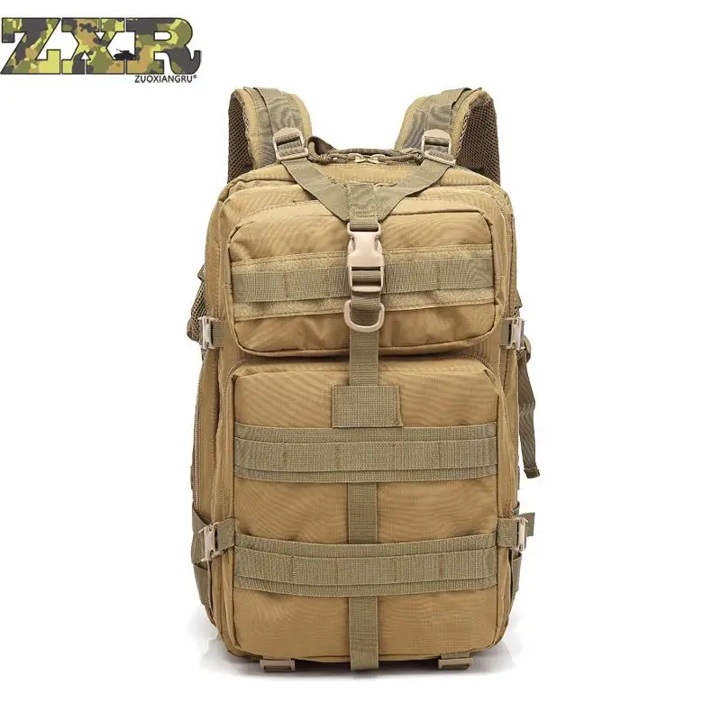

Double Shoulder Bag Men Out Of Doors Military Army Bag Trekking Travel 40l Rucksack Trekking Camouflage Bag Men's Travel Bags