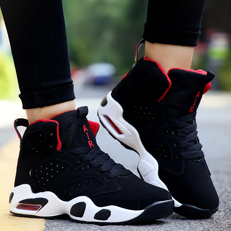 

Men Basketball Shoes High Top Basketball Shoes For Women Sport Shoes Unisex Comfortable Men Ankle Boots Zapatillas Baloncesto