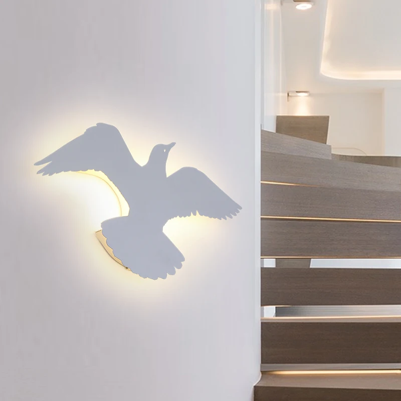 Modern style wall lamp lights sitting room the bedroom lamp room wall lamp AC90 220 v yakeli ...