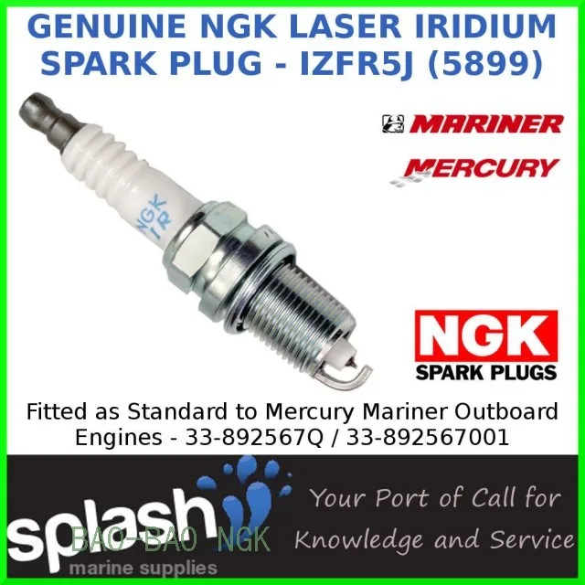 Izfr5j Spark Plugs Spark Plugs Mercury Mercury Outboard Horsepower