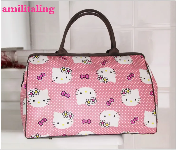 

New Hello kitty Large Bag Travel Tote Handbag purse yey-p6612