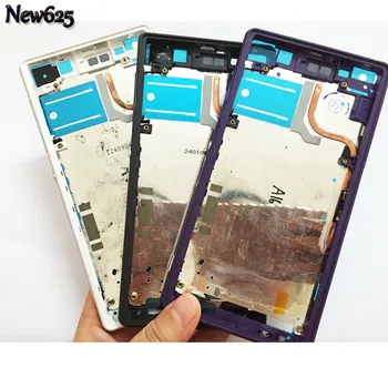 

Original New For Sony Xperia Z2 L50W D6503 Metal Middle Frame With Dust Plug And Adhesive Replacement