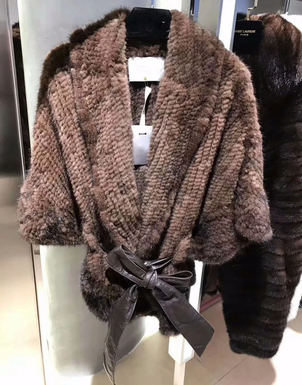 top quality 100 mink fur coat,amazing fur weave winter coat,fashion