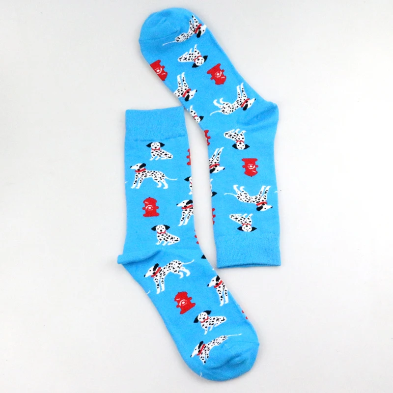 Crew Cool Socks Hosiery Dog Pet Pug Shiba Inu Beagle Buldog Socks Women Men Unisex Winter Cotton Happy Socks Male