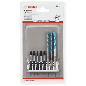 

BOSCH 2608577144 Set PROFESSIONAL Impact PH2 PZ2 T20, 25,30 Hex-9 MC 5,6, 8