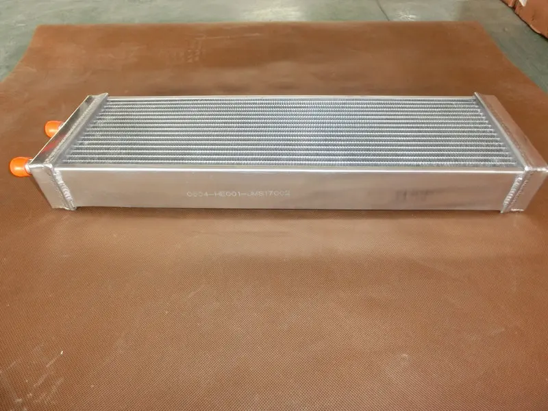 Универсальный промежуточный алюминиевый жидкостный теплообменник воздуха в воду