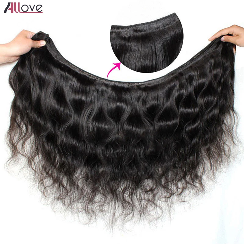 Allove Indian Body Wave Bundles Natural Color Remy Hair Extensions 100 Human Hair Weave Bundles Buy 4 Bundles Get 1 Free Closure Allove Indian Body Wave Bundles Natural Color Remy Hair Extensions 100 Human Hair Weave Bundles Buy 4 Bundles Get 1 Free Closure