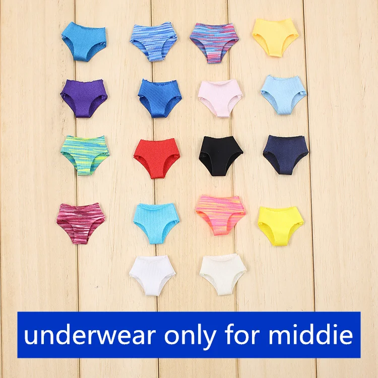 Middie Blythe Doll Colorful Underwear 1