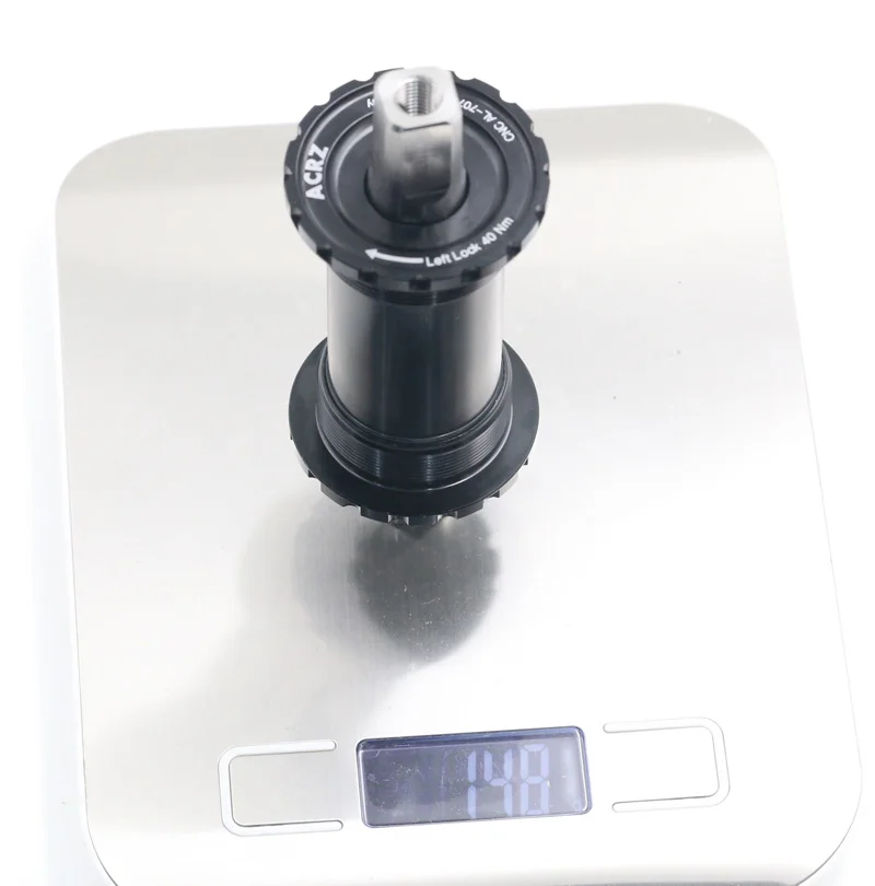 Titanium BSA english threaded square taper bottom bracket