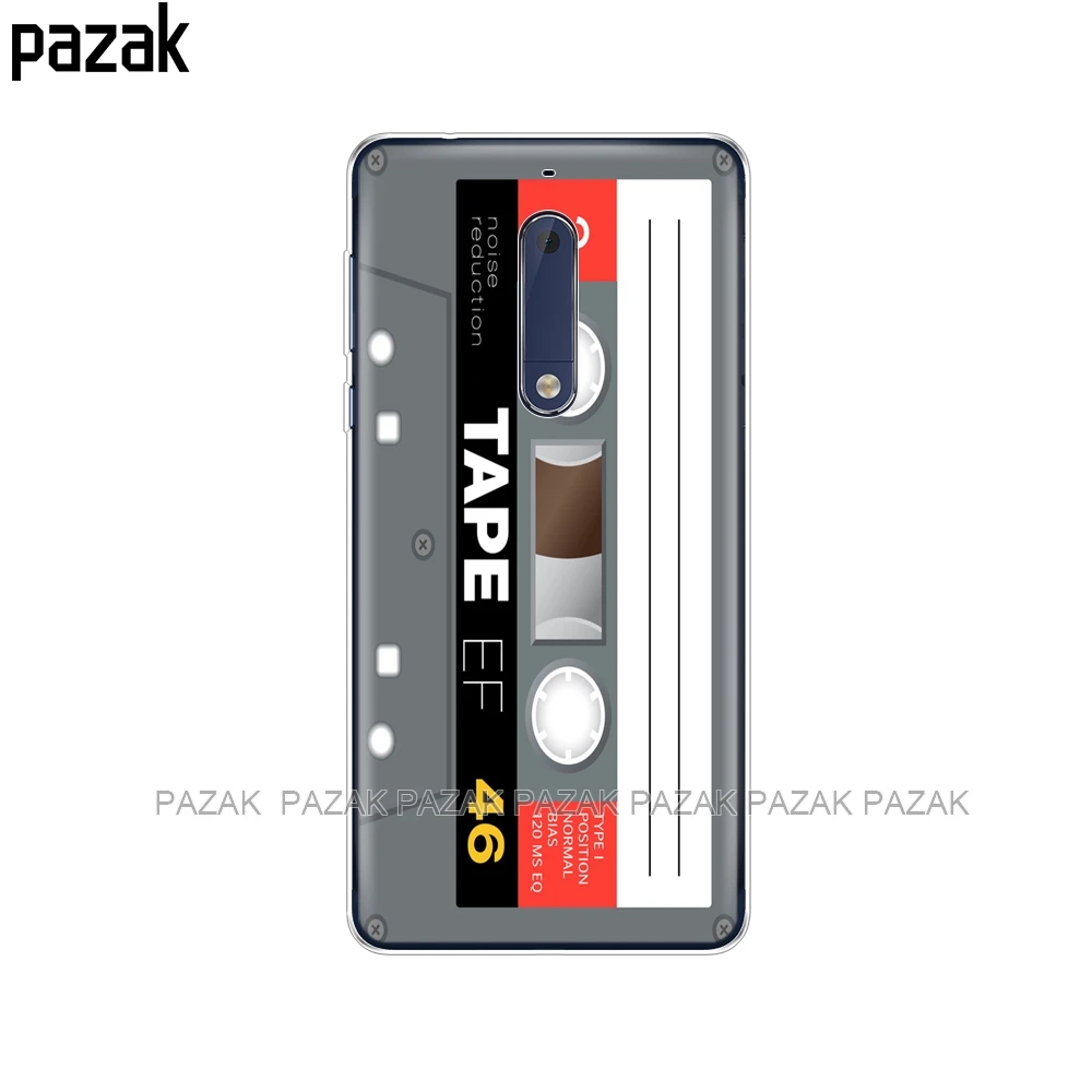 34269 Силиконовый чехол для Nokia 1, 2, 2,1, 3, 3,1, 5, 5,1 plus,, мягкая задняя крышка из ТПУ, противоударный чехол, бампер, корпус, дизайн - Цвет: 34269