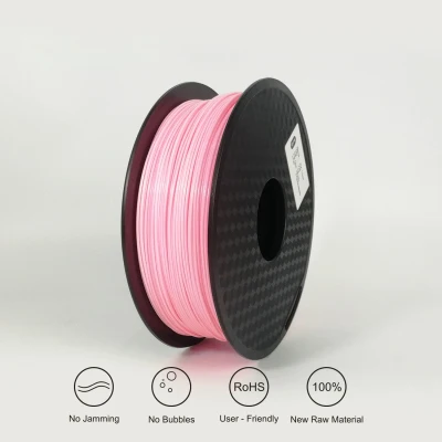 Гибкая нить из ТПУ для 3D-принтера 1,75 мм 1 кг материалы для 3d-печати розовый - Цвет: Pink