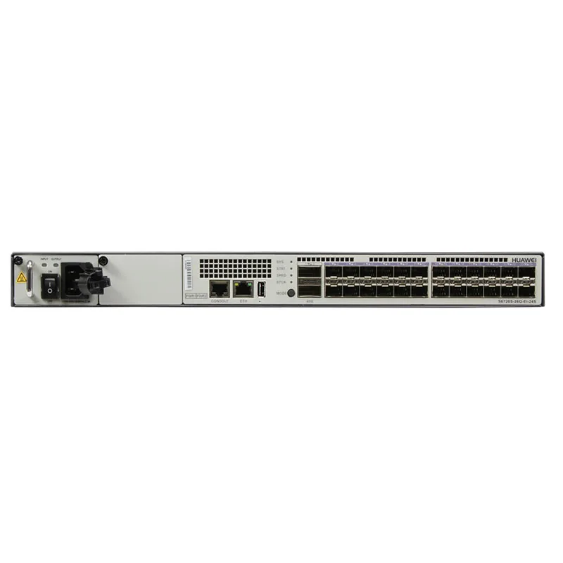 Original HW 6720 series Ethernet switch S6720S-26Q-EI-24S-AC Network Switches 24 x 10 GE SFP+ 40GE Gigabit |