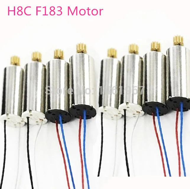 CW CCW Motor Set for JJRC H8C F183 Camera RC Quadcopter FPV Drone Uav Spare Parts + Freeshipset