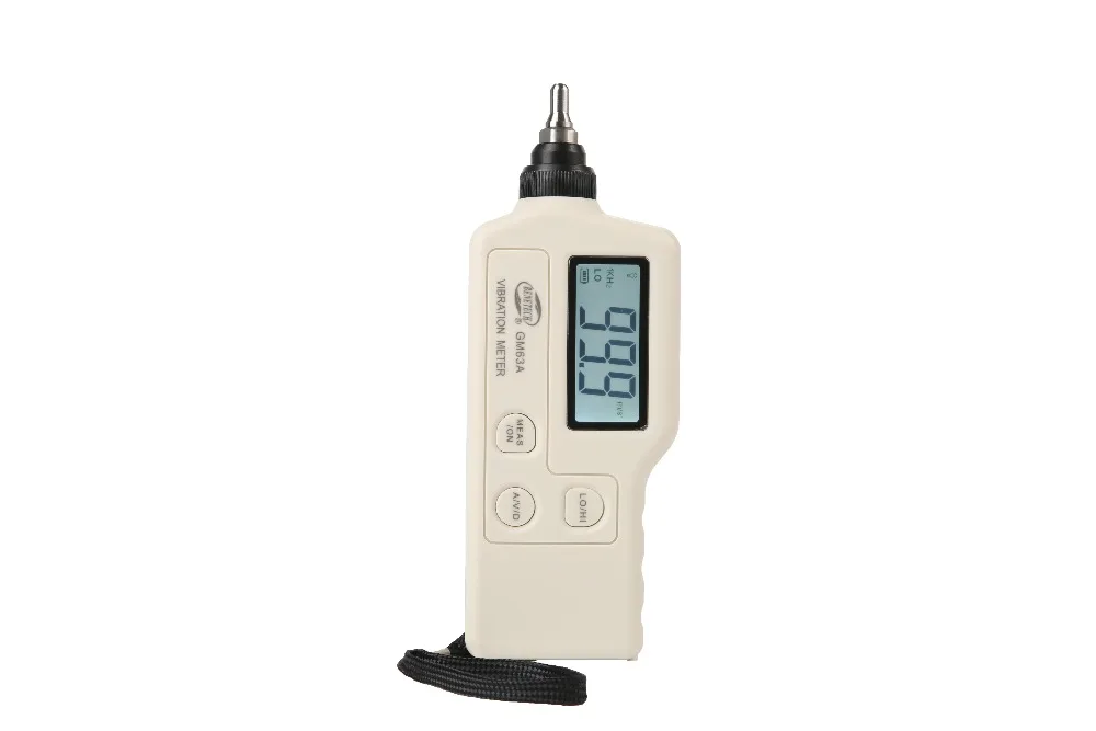 

Digital Vibration Sensor GM63A/GM63B Handheld Portable LED Vibrometer Analyzer Acceleration