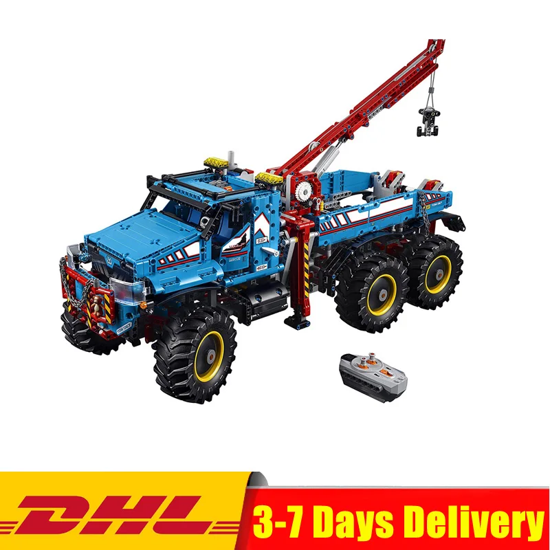 

IN STOCK Lepin 20056 1912Pcs The Ultimate All Terrain 6X6 Remote Control Truck Set Building Blocks Bricks Toys Legoings 42070