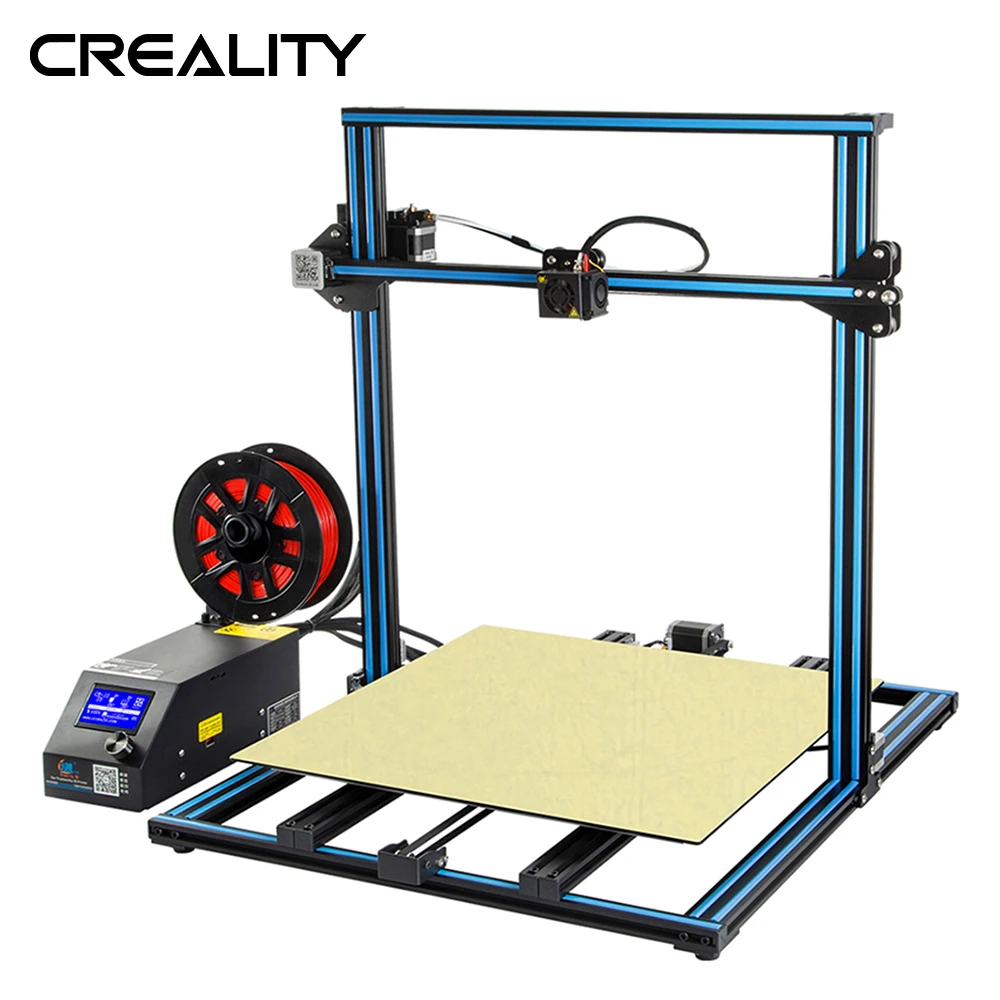 3D принтер CREALITY большой размер печати 500*500 мм фотоэлемент S5 Dua Z стержень датчик