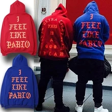 Kanye West Pablo I FEEL LIKE Ye Толстовка для мужчин s хип-хоп спортивный костюм толстовки Pull I Feel Like Paul толстовки для мужчин и женщин