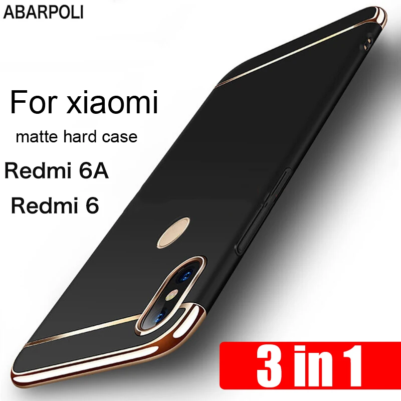 Жесткий чехол 3 в 1 для Redmi 6A 5 45 &quot Чехол 6 Pro жесткий A роскошный с покрытием бампер |