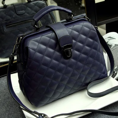 dark blue Женская сумка, дизайнерская, роскошная, матовая кожа, женская сумка, большая, через плечо, для девушек, ручная сумка для женщин, сумка-мессенджер, Sac W286 - Цвет: dark blue