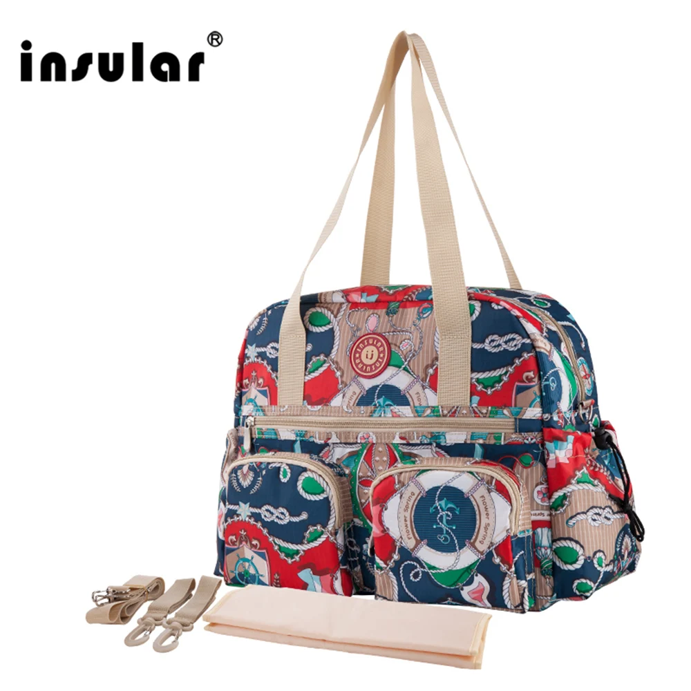 New Print Mommy Bag for Baby Multifunction Mummy Nappy Bag Diaper Bags Large Capacity Bolso Maternidad Tote for Baby Stroller