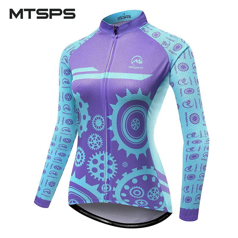 Женская велосипедная рубашка MTSPS Mtb с длинным рукавом|women cycling jersey|cycling jerseybike jersey |