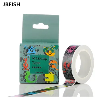 

JBFISH Japanese Style Cartoon Paper Washi Tape Adhesive Tape DIY Scrapbooking Sticker Label Masking Tape 3040