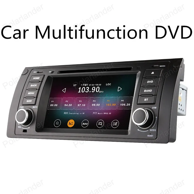 

7in 1024*600 Android 4.4 Quad Core 2 Din Car DVD Player for BMW 5 Series E39 X5 E53 M5 Stereo GPS Navi wifi radio DAB+