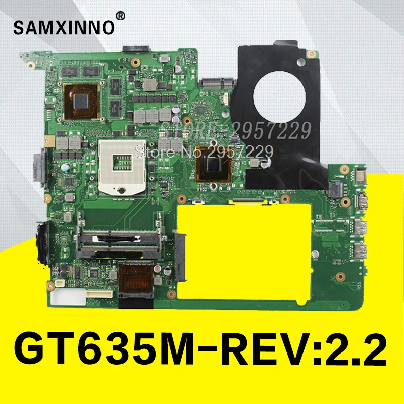 N76VJ Motherboard REV2.2 GT635M For ASUS N76V N76VM N76VB N76VZ laptop Motherboard N76VJ Mainboard N76VJ Motherboard test ok N76VJ Motherboard REV2.2 GT635M For ASUS N76V N76VM N76VB N76VZ laptop Motherboard N76VJ Mainboard N76VJ Motherboard test ok