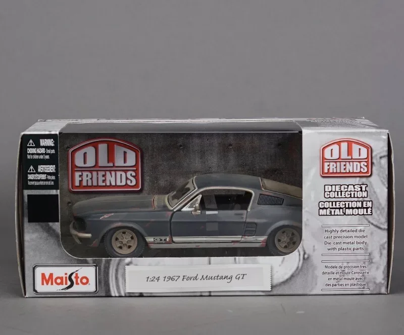 Free Shipping 1967 Ford Mustang GT Diecast Model Car Toy New In Box | Игрушки и хобби