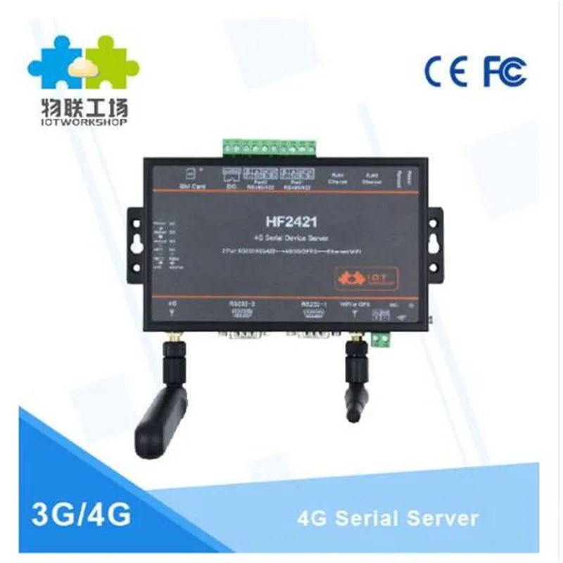 Устройство для последовательного устройства сервер RS232 RS485 RS422 в Ethernet Wifi 4G 3G GPRS