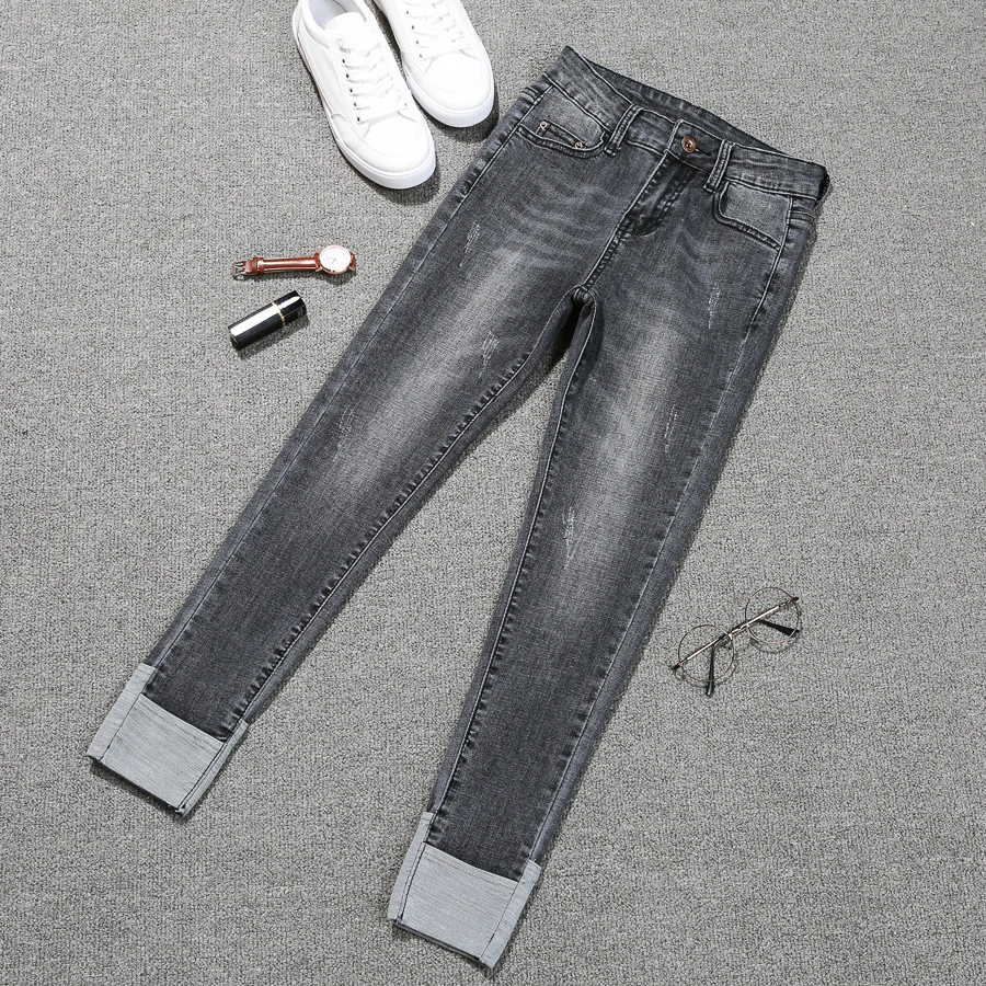 plus size black boyfriend jeans