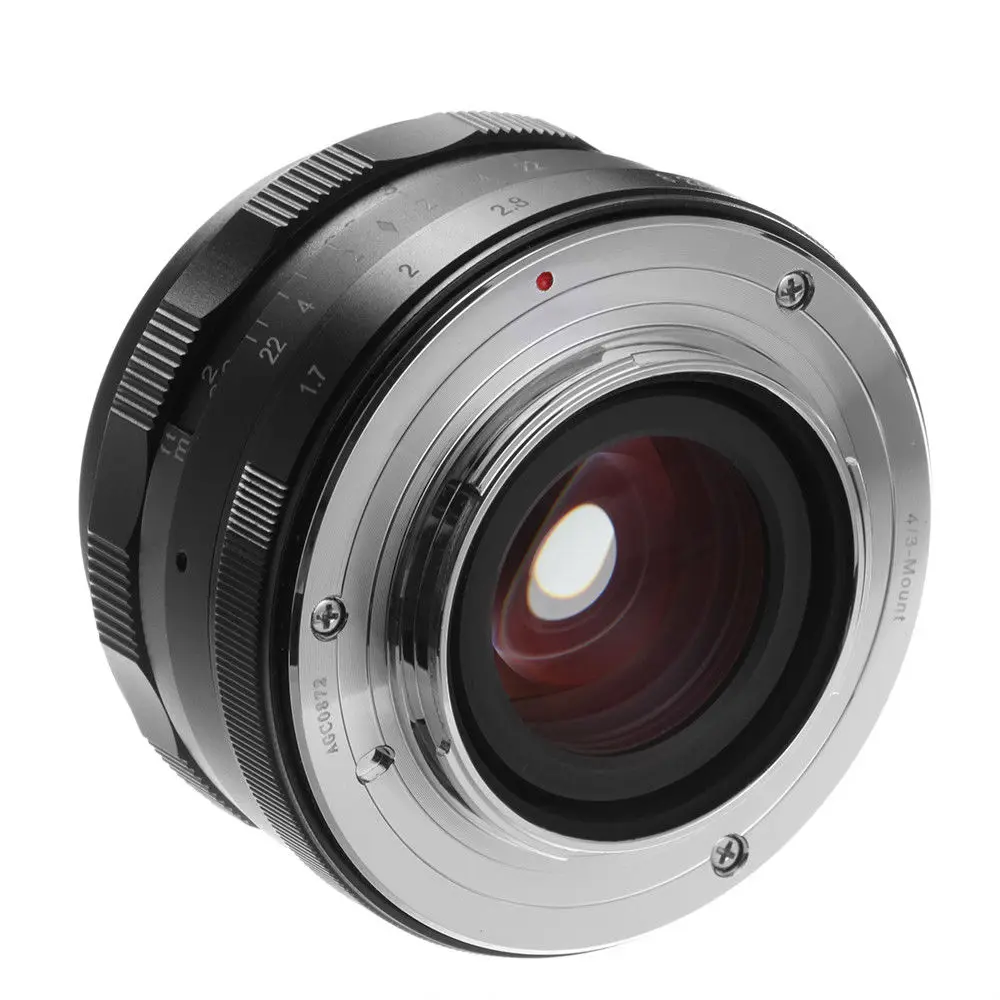 35 мм F1.7 объектив с большой диафрагмой MF Prime для Canon EF M EOS M1/M2/M3/M5/M6/M10/M100|Объективы