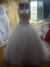 Bealegantom New Elegant Ball font b Gown b font font b Wedding b font Dresses 2017