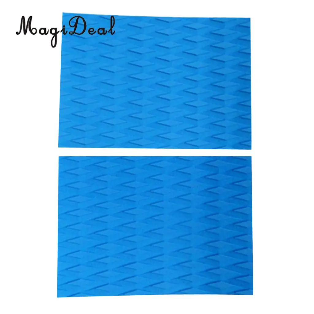 MagiDeal Anti-Slip Ultralight Diamond Grooved EVA Surfing Traction Pad Deck Grip Tail Pad for Surfboard Kiteboard Surf Accessory